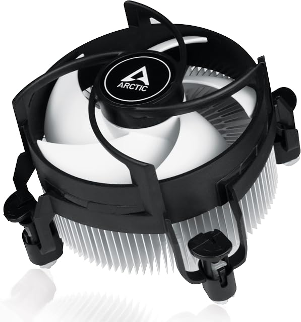 ARCTIC Alpine 17 - CPU Cooler, 92 mm PWM fan, Radial Heatsink, Top Blower, Intel LGA 1700, 4-pin connector, 100-2000 RPM