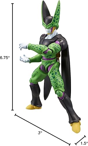 Miniatura 9 de Dragon Ball Super Dragon Stars Cell (forma final) - Figura de acción de 6.5 pulgadas