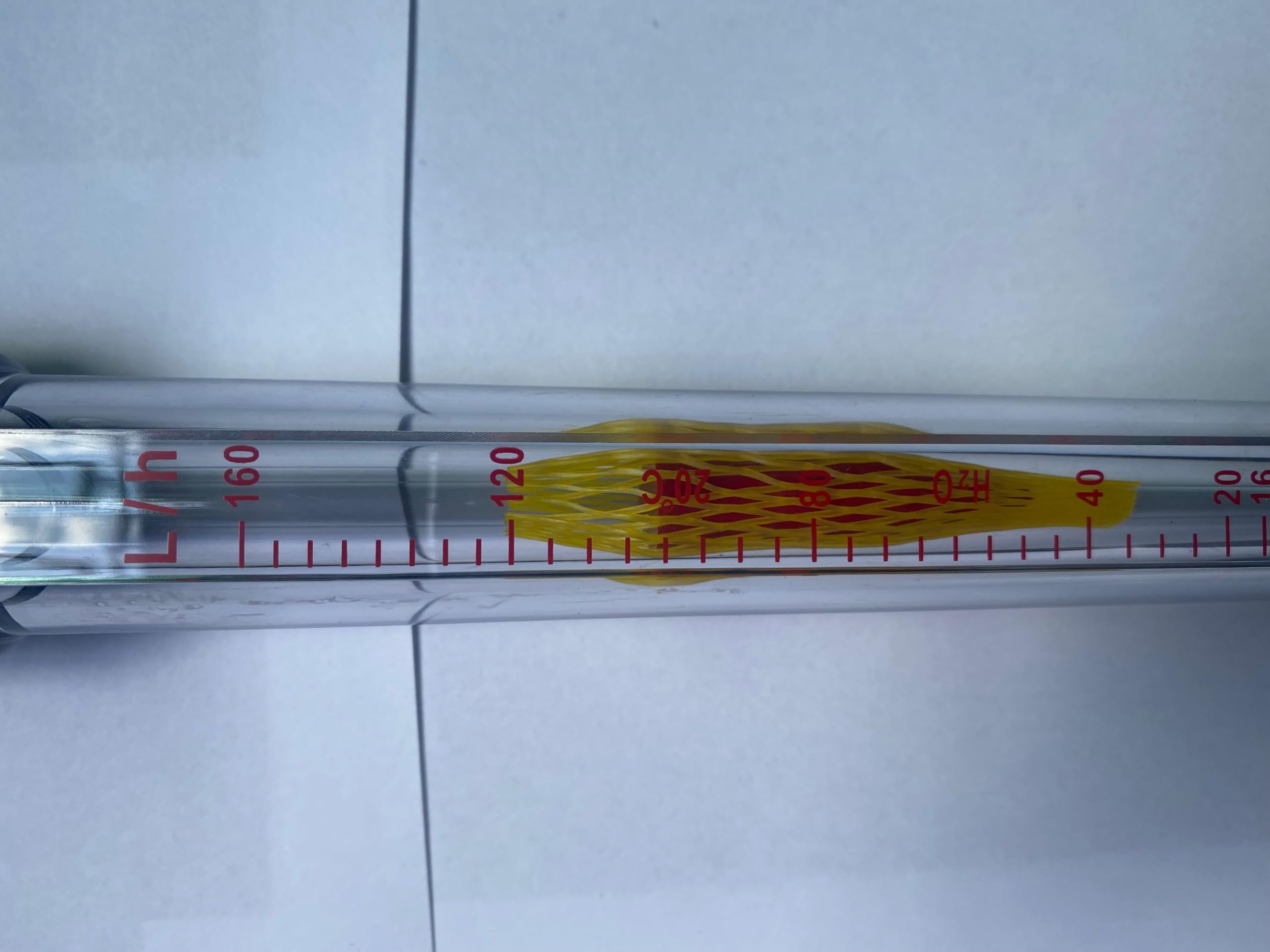 Medidor de flujo de agua LZS-15 de 280 mm y 1/2", indicador y rotámetro(25-250L)