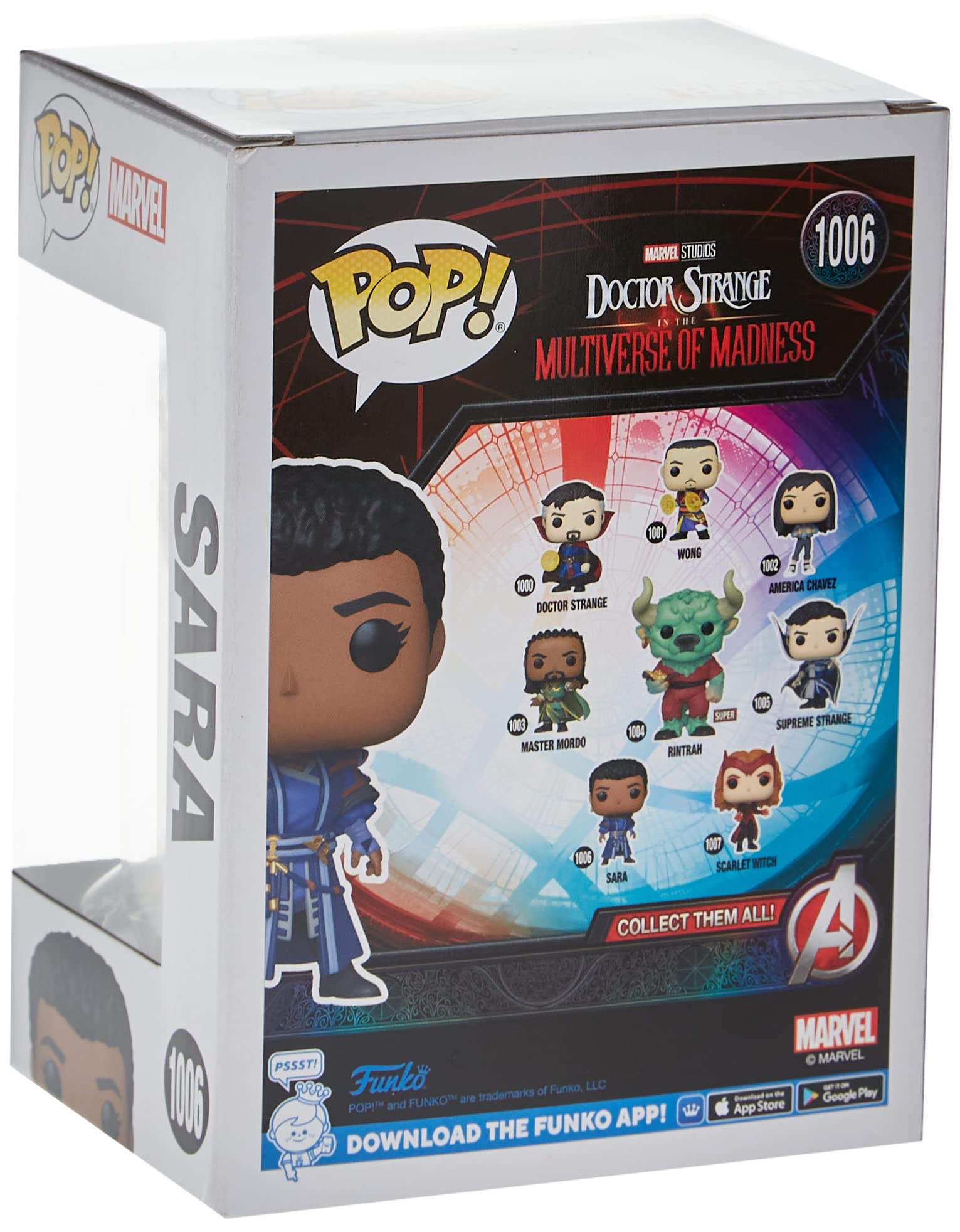 Funko POP! Marvel:, Sara, Doctor Strange, Collectable Vinyl Figure, Gift Idea, Official Merchandise, Toys for Kids & Adults - Image 4