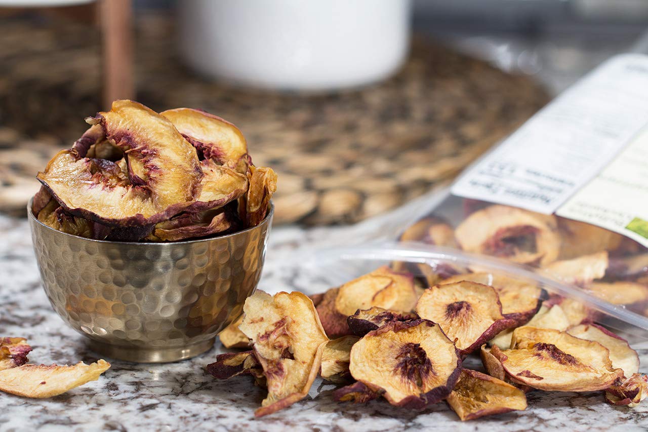 Bella Viva Orchards Organic Dried White Nectarines, Sweet no Sugar Added, 1 lb of Dried Fruit image 3