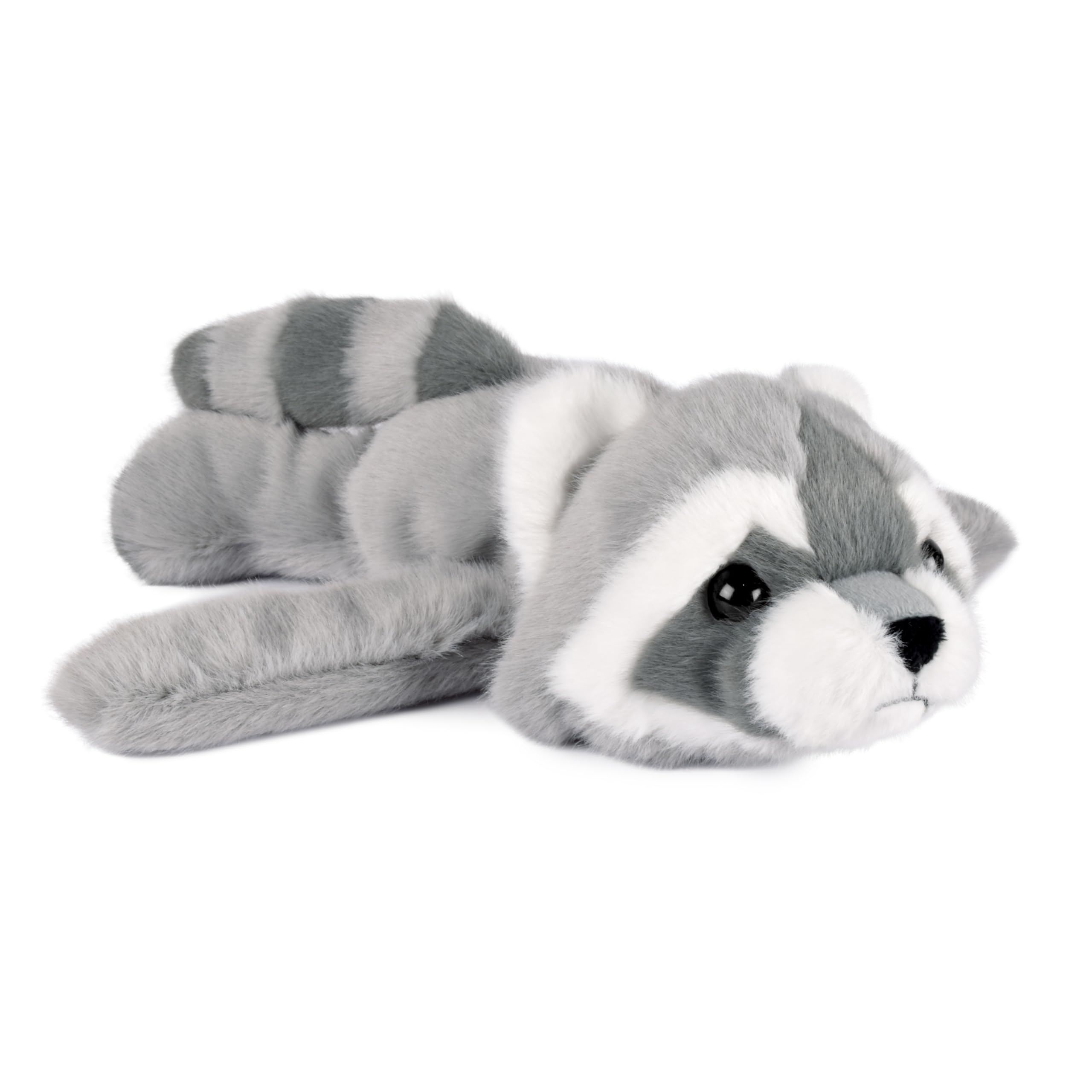 Histoire d'ours - Bracelet Slap Raton Laveur PodColl 25 cm - Peluche Bracelet Ultra Douce à Enrouler - Jouet Ludique dès 18 Mois - Idée Cadeau Naissance Bébé Fille Garçon Petit Masque Doux - HO3417