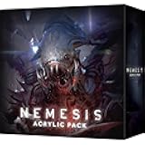 Nemesis Acrylic Pack - Premium Upgrade with 27 Intruder & 16 Carnomorph Tokens, Official Board Game Accessory, Made by Rebel Studio