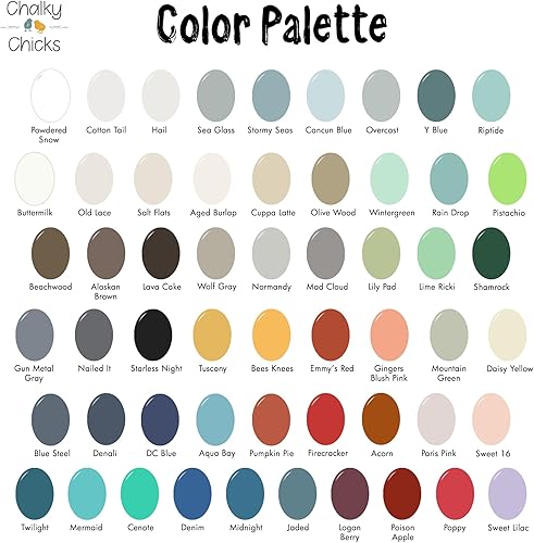 Miniatura 6 de Pintura a la tiza para muebles, pintura para manualidades, pintura de gabinete, pintura para madera y pintura de muebles, pintura en aerosol, lista