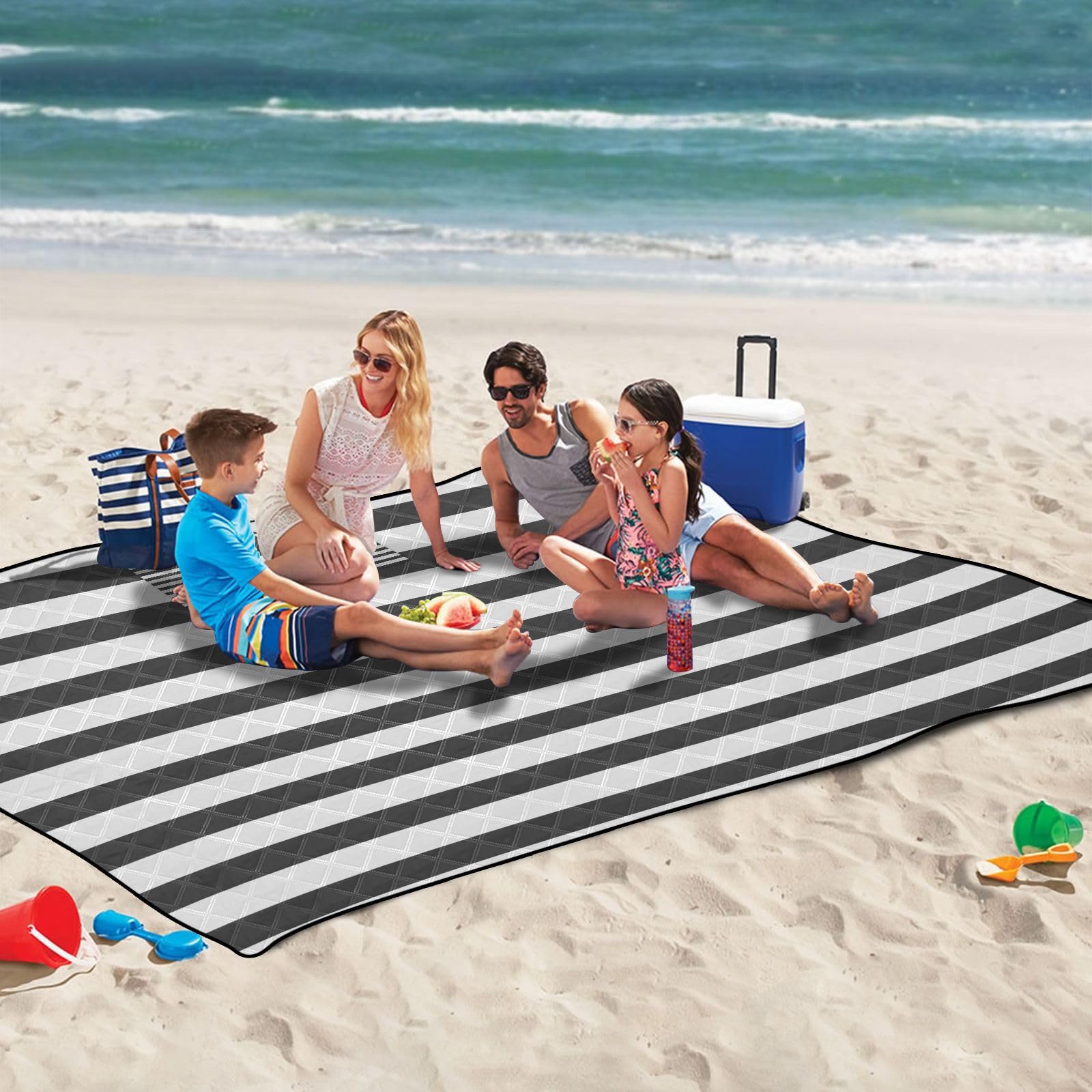 Tapis de Pique-Nique imperméable en Tissu bœuf Coton pongé