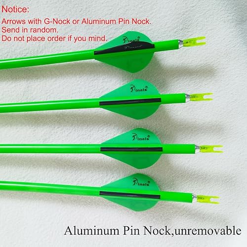 Miniatura 14 de Flecha de carbono de tiro con arco 28 29 30 pulgadas 300 340 350 400 columna vertebral práctica caza flechas para arco recurvo compuesto 12