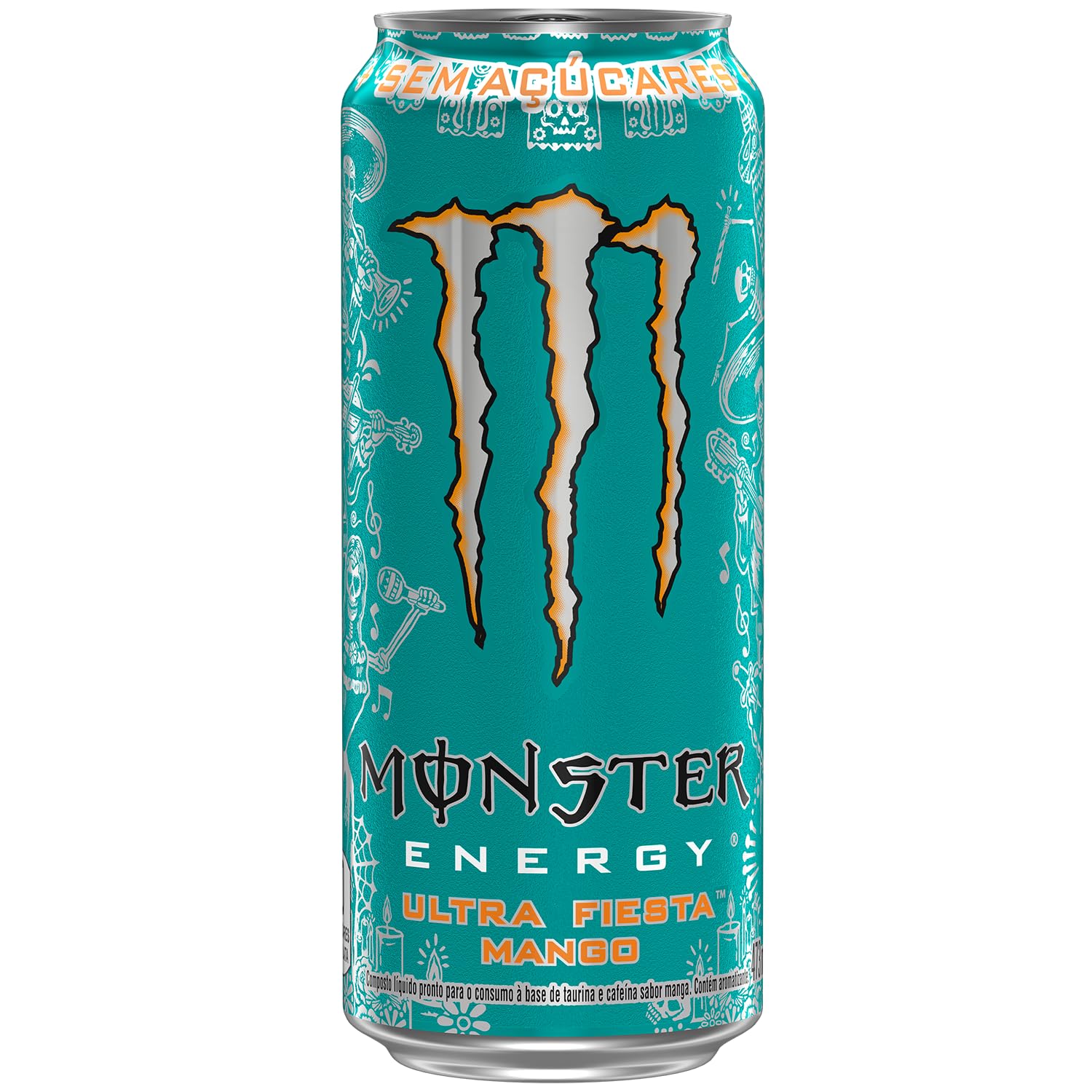 Pack de Monster Mango Loco Ultra Fiesta Zero Açúcar 473ml - Unidade 6 unidades | Amazon.com.br