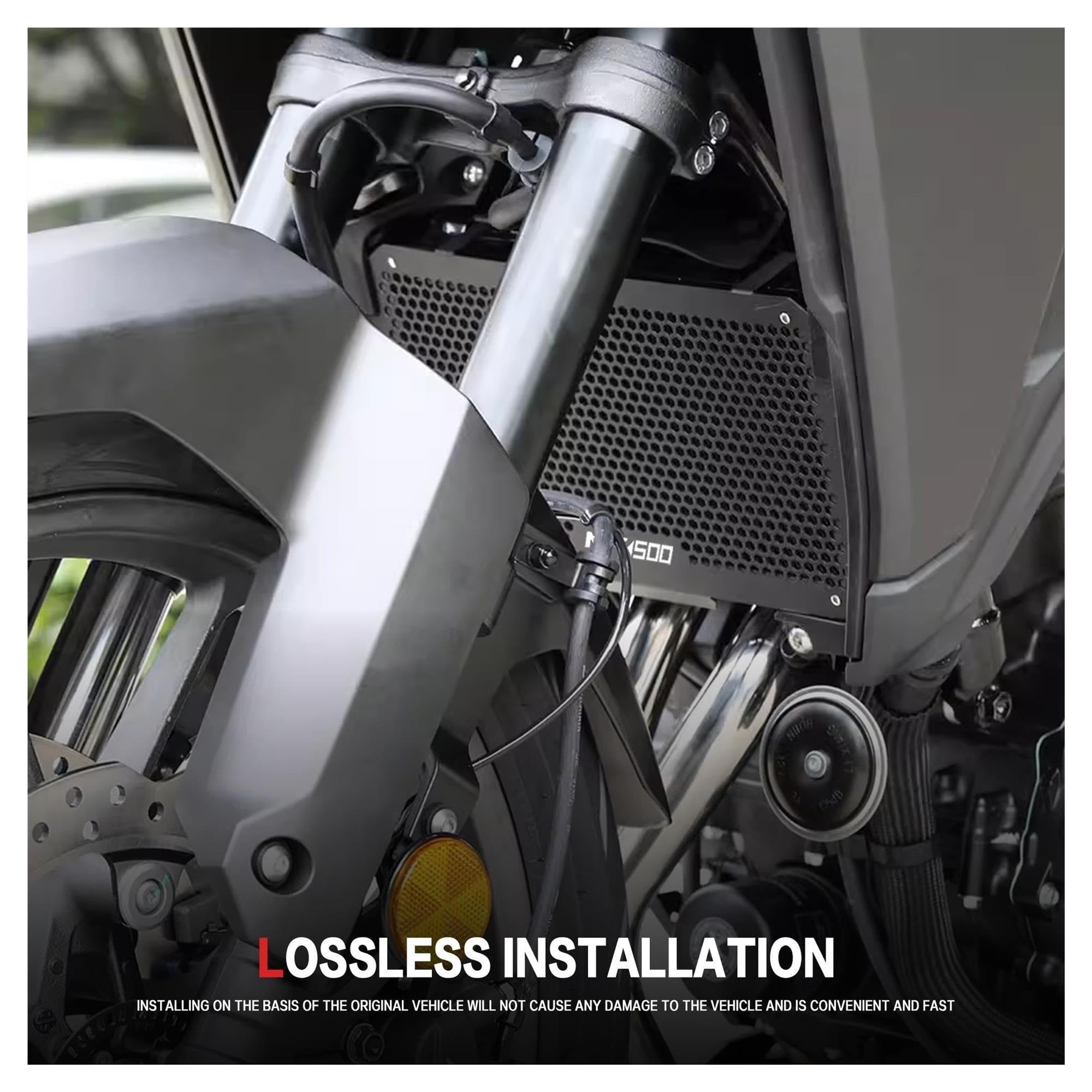 Fit For HONDA NX500 NX 400 2023-2025 Protezione Radiatore Moto