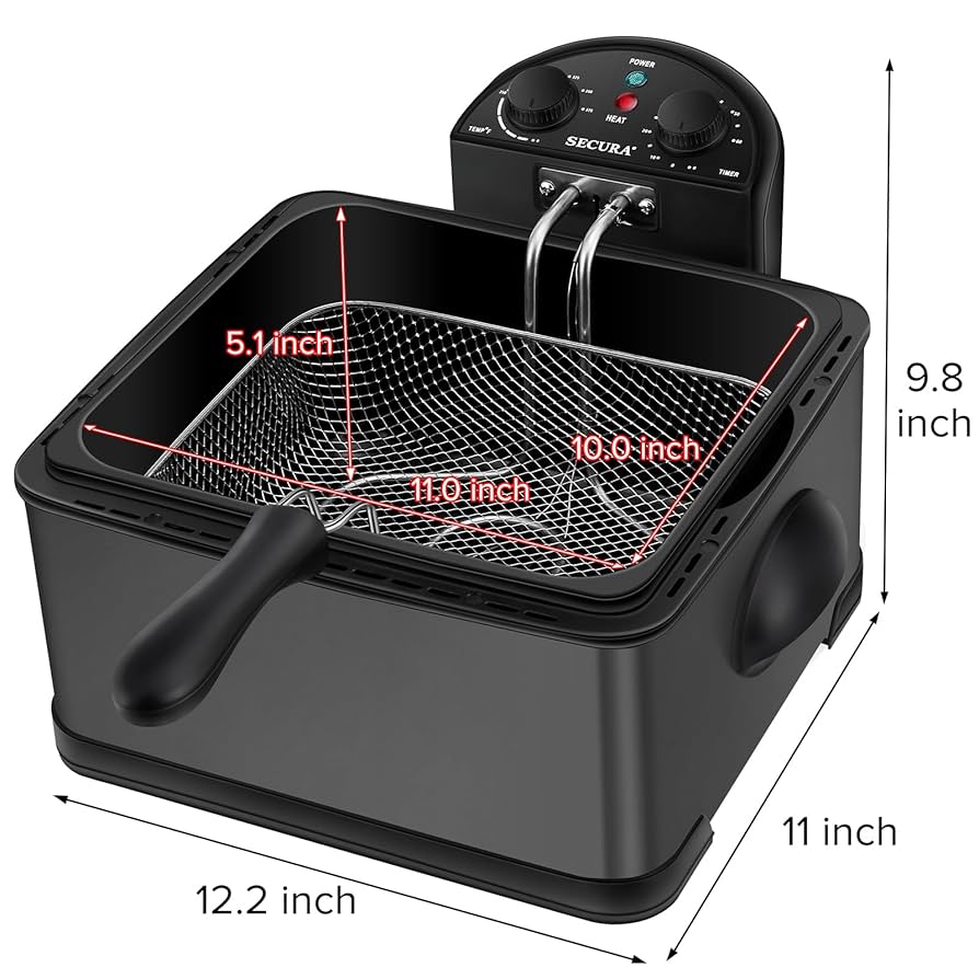 【ffry】 zoe Amazon.com: Electric Deep Fryer, Stainless Steel French