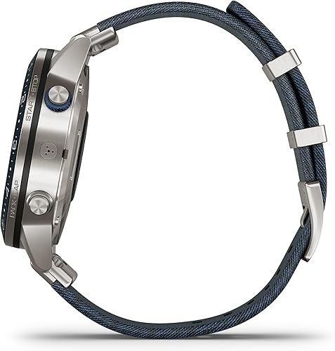 Miniatura 5 de Garmin MARQ Captain, Men's Luxury Tool Watch with Advanced Nautical Features, Track Wind Speed, Direction, Temperature and Tide Information