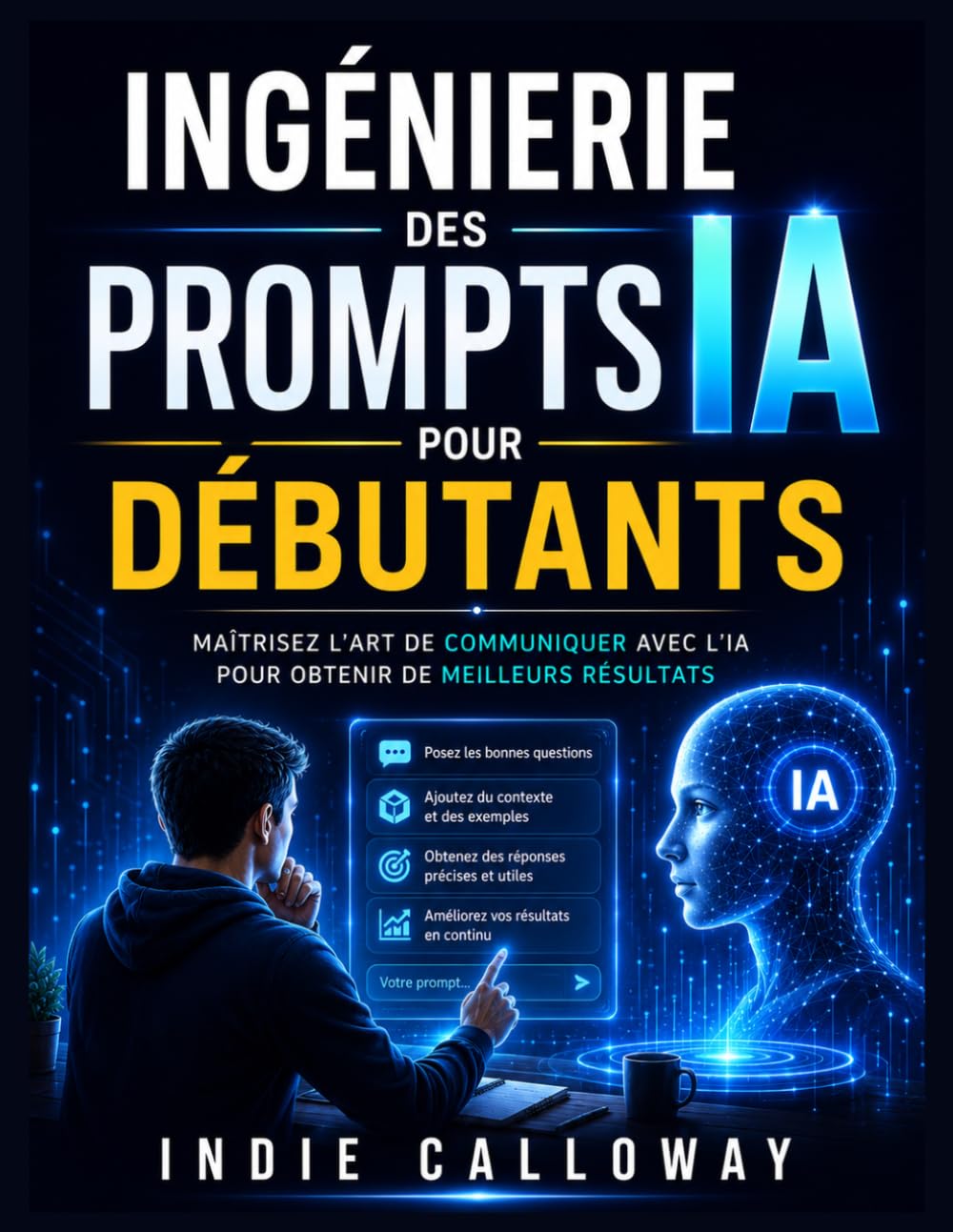 Ingénierie par invite d'IA pour débutants: Maîtrisez l'art de dialoguer avec l'IA pour des résultats plus pertinents.