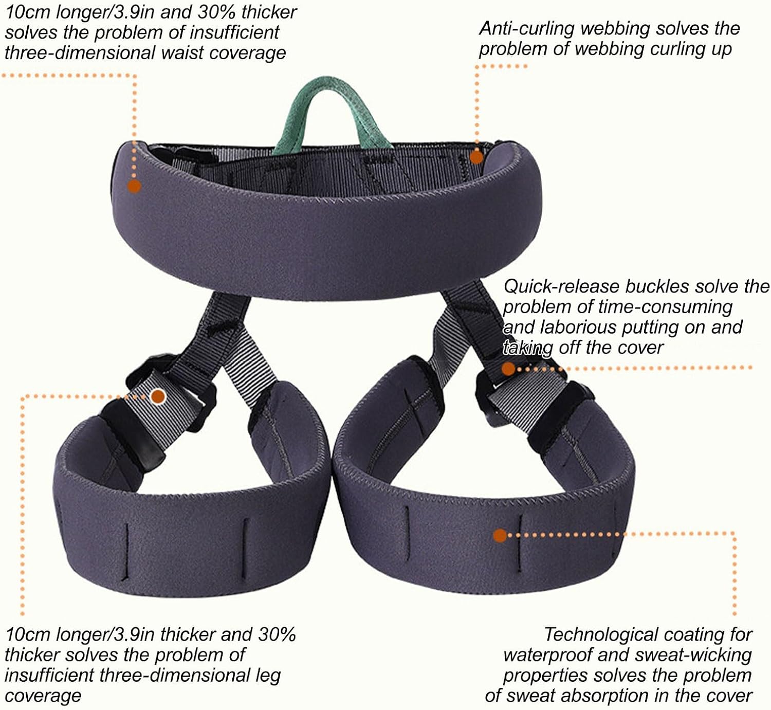 Back Somersault Bungee Dance Trainer, Sling Bungee Fitness, Home Suspension Training Kit, with Wide Waistband, for Home Gym, Pilates & Agility Training