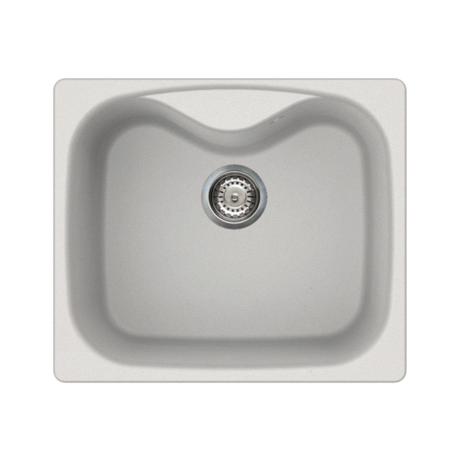 ELLECI LAV. FOX 200 58x50 1V BIANCO TITANO 68