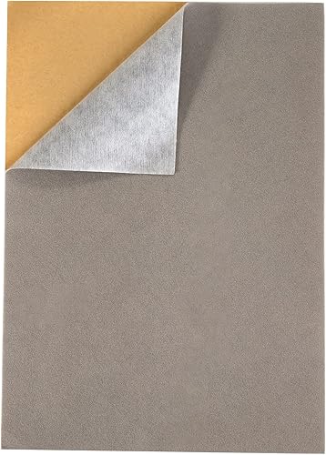 Vista 13 de YaoHui 3 hojas de fieltro autoadhesivas, hojas de fieltro con parte trasera adhesiva, hojas de fieltro con respaldo adhesivo, hoja adhesiva de Rojo