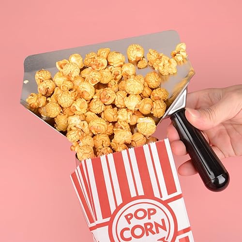 Miniatura 10 de 500 bolsas de papel para palomitas de maíz para fiestas, 1 onza, pequeñas porciones individuales vintage, contenedores de palomitas de maíz, bolsas