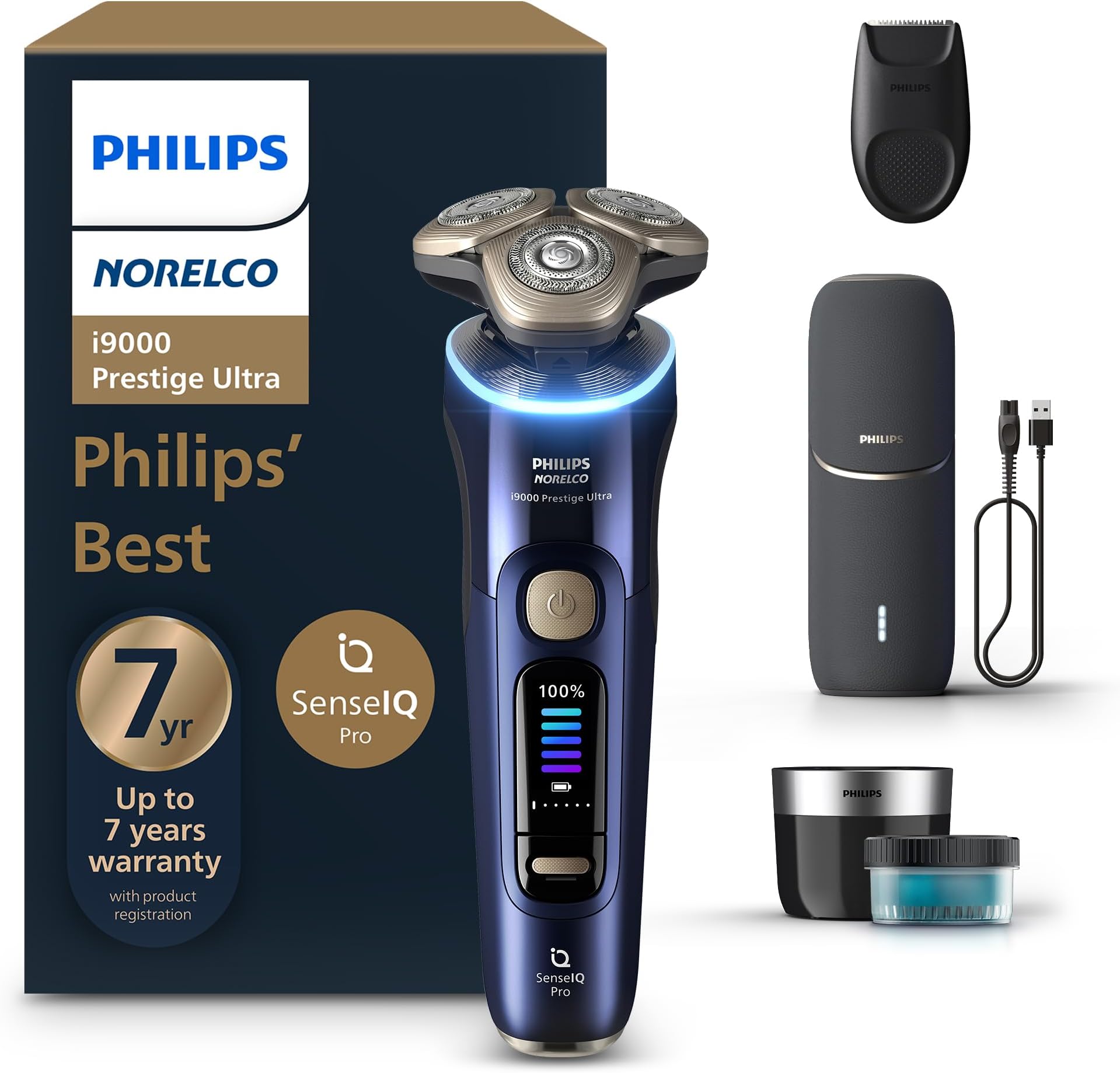 Philips Norelco Shaver i9000 Prestige Ultra Wet