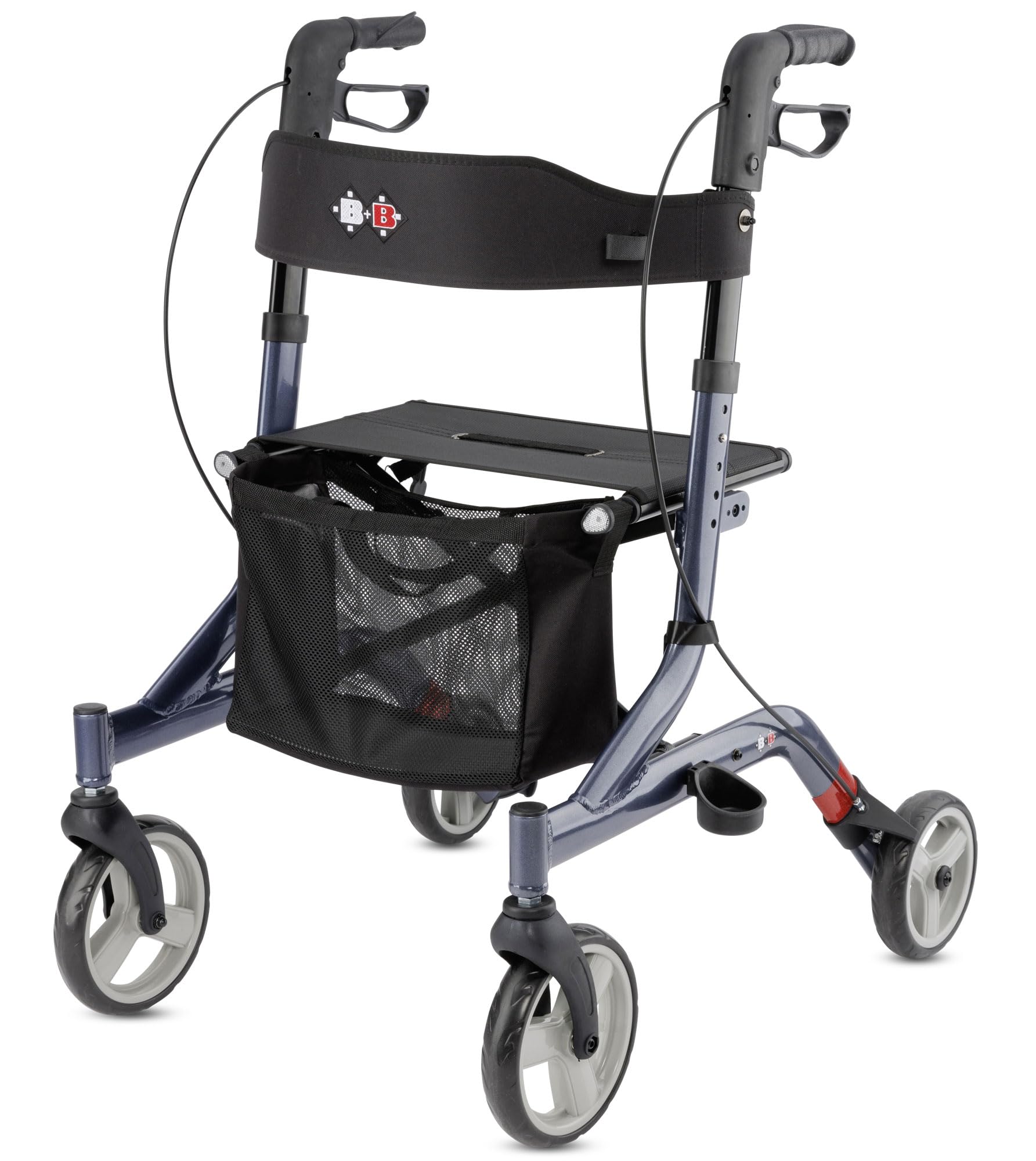 Bischoff & Bischoff Rollator Capero ciemnoniebieski