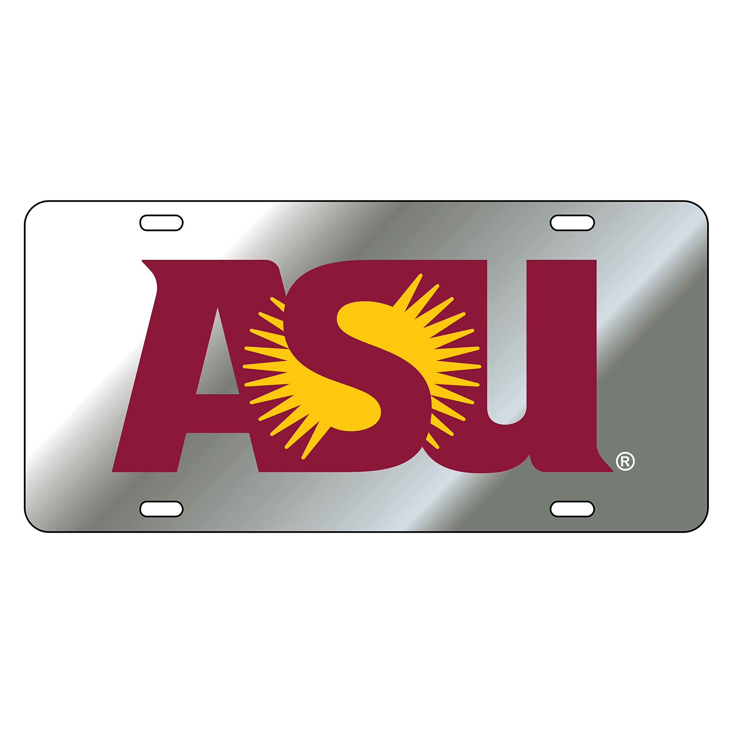 Dixie Dawgs Arizona State Acrylic License Plate Officially Licensed ASU
