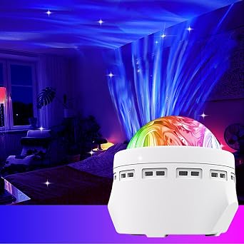 FlyEagle Star Projector, Galaxy Projector, Night Light Projector, LED Light Projector for Bedroom Planetarium Projector Space Projector for Adults Kids [Energy Class E]