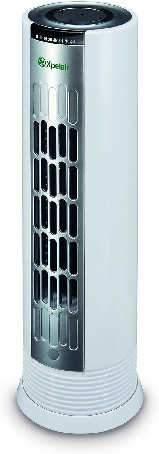 Xpelair XP15E Tower Desktop Cooling Fan, 20 W, White Amazon.co.uk