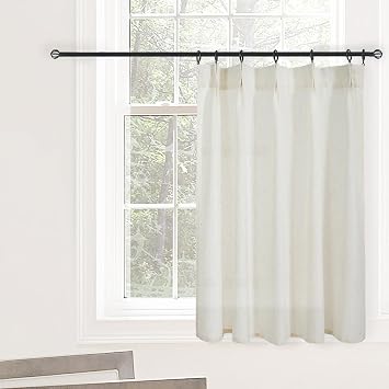 Lino Rosa Door Curtain for Doorway