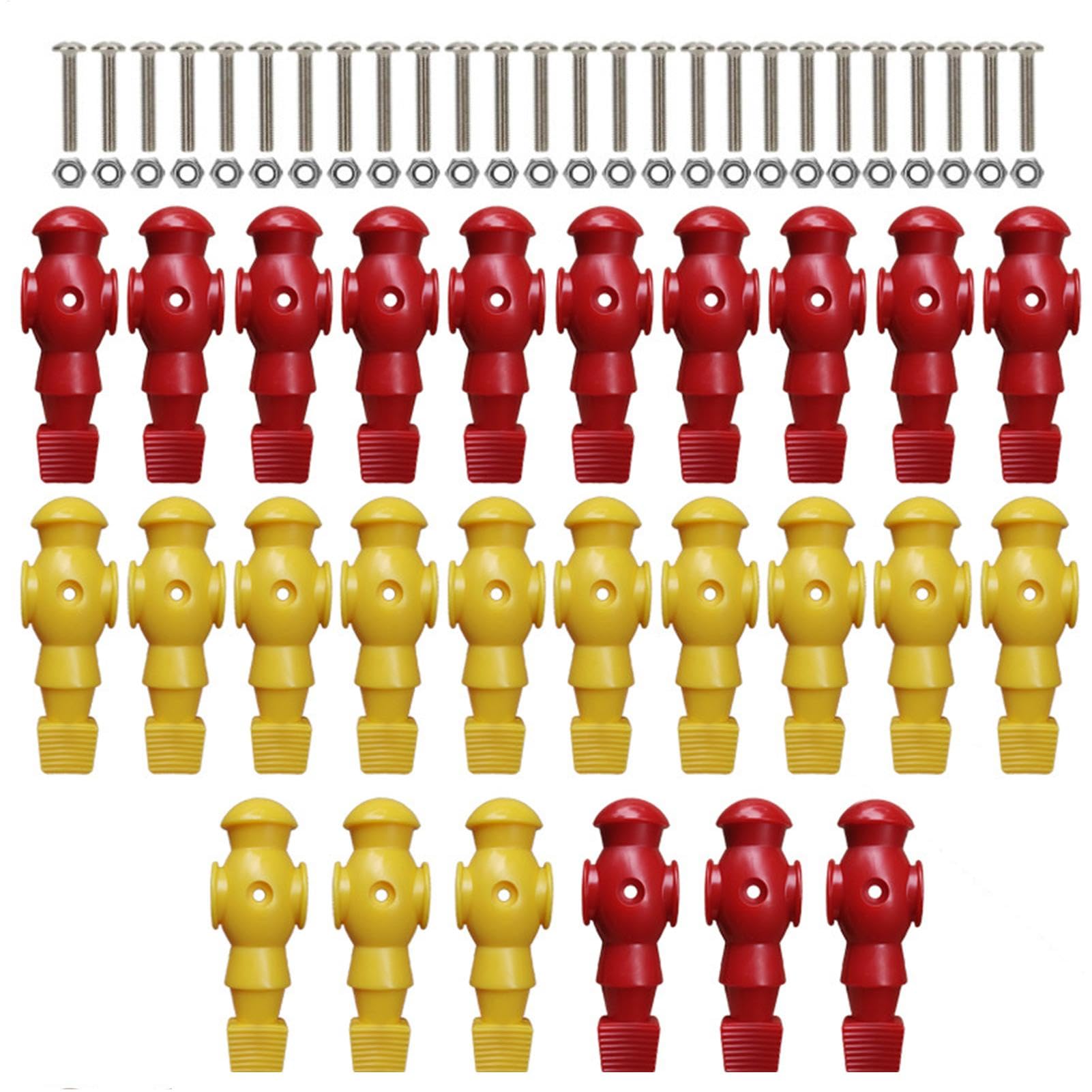 Lot Joueurs Baby-foot 26 Pièces De Rechange Et Accessoires Pour Football De | Figurine De Baby-Foot Accessoires Football Table Et Composants Familial Intérieur