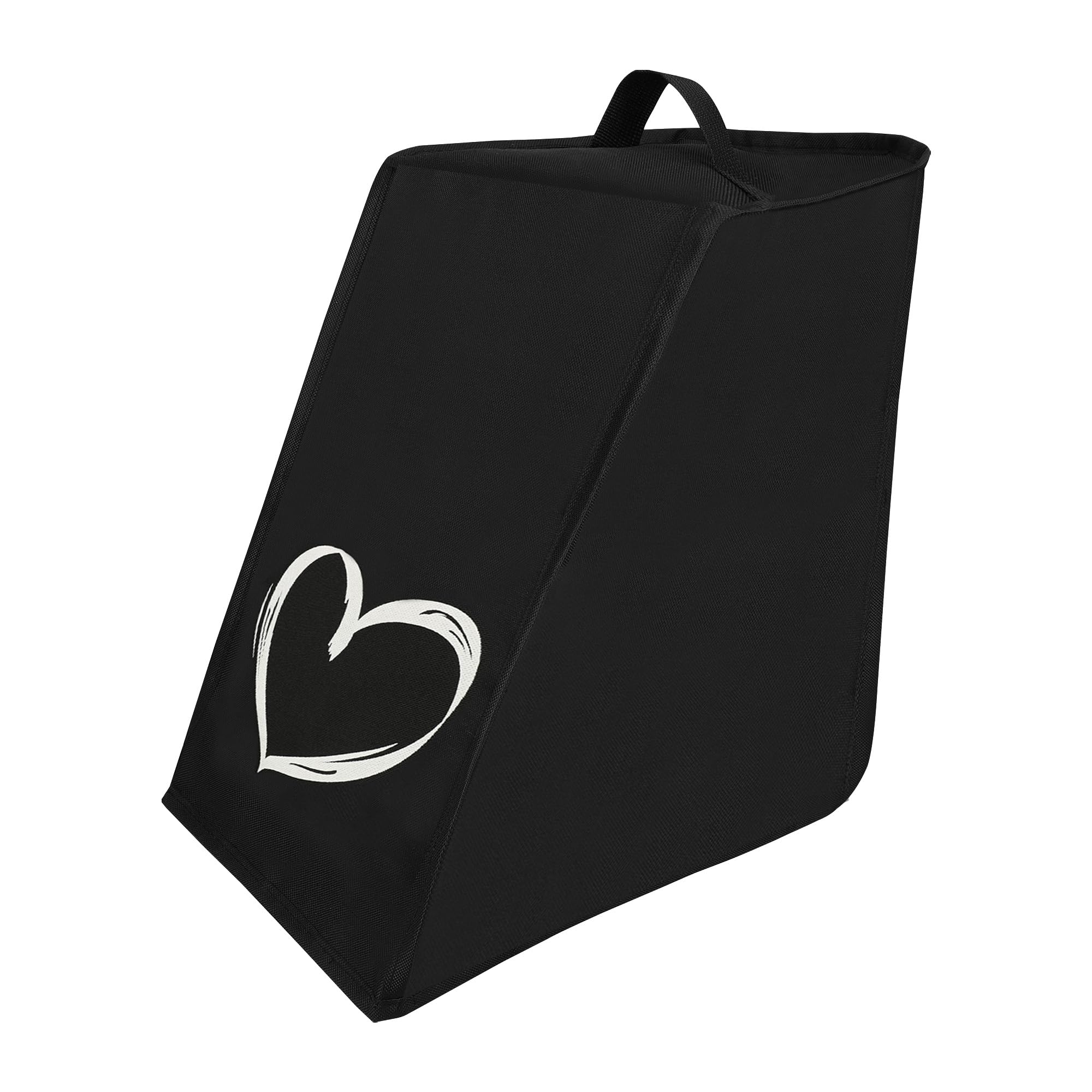 kwmobile Cover Protettiva Compatibile con Thermomix TM7 - Copertina Antipolvere Cooking Blender Cuore bianco/nero