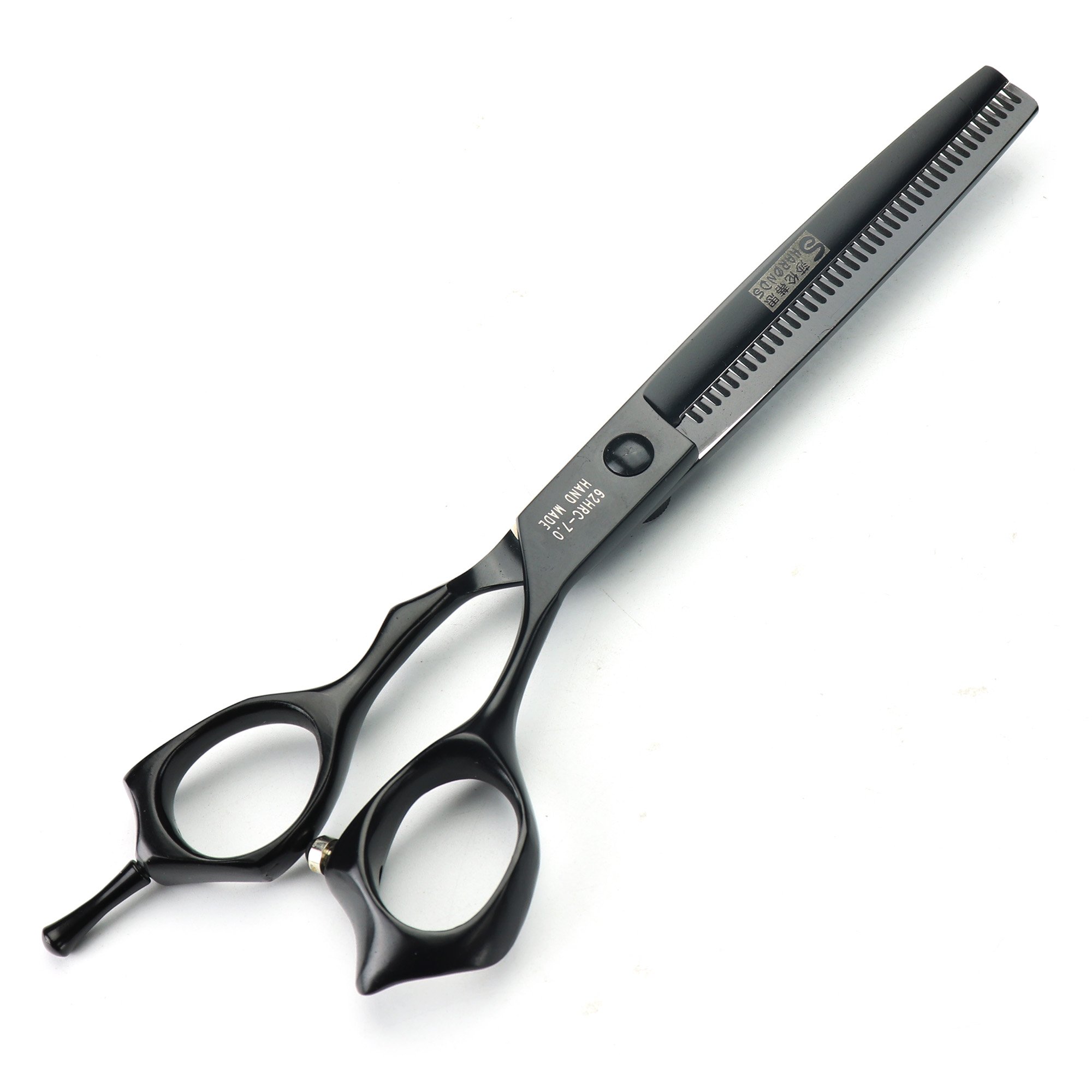 SHARONDS Forbici da 7 pollici, forbici sagomate, acciaio giapponese 440 C, due colori, viti gemme