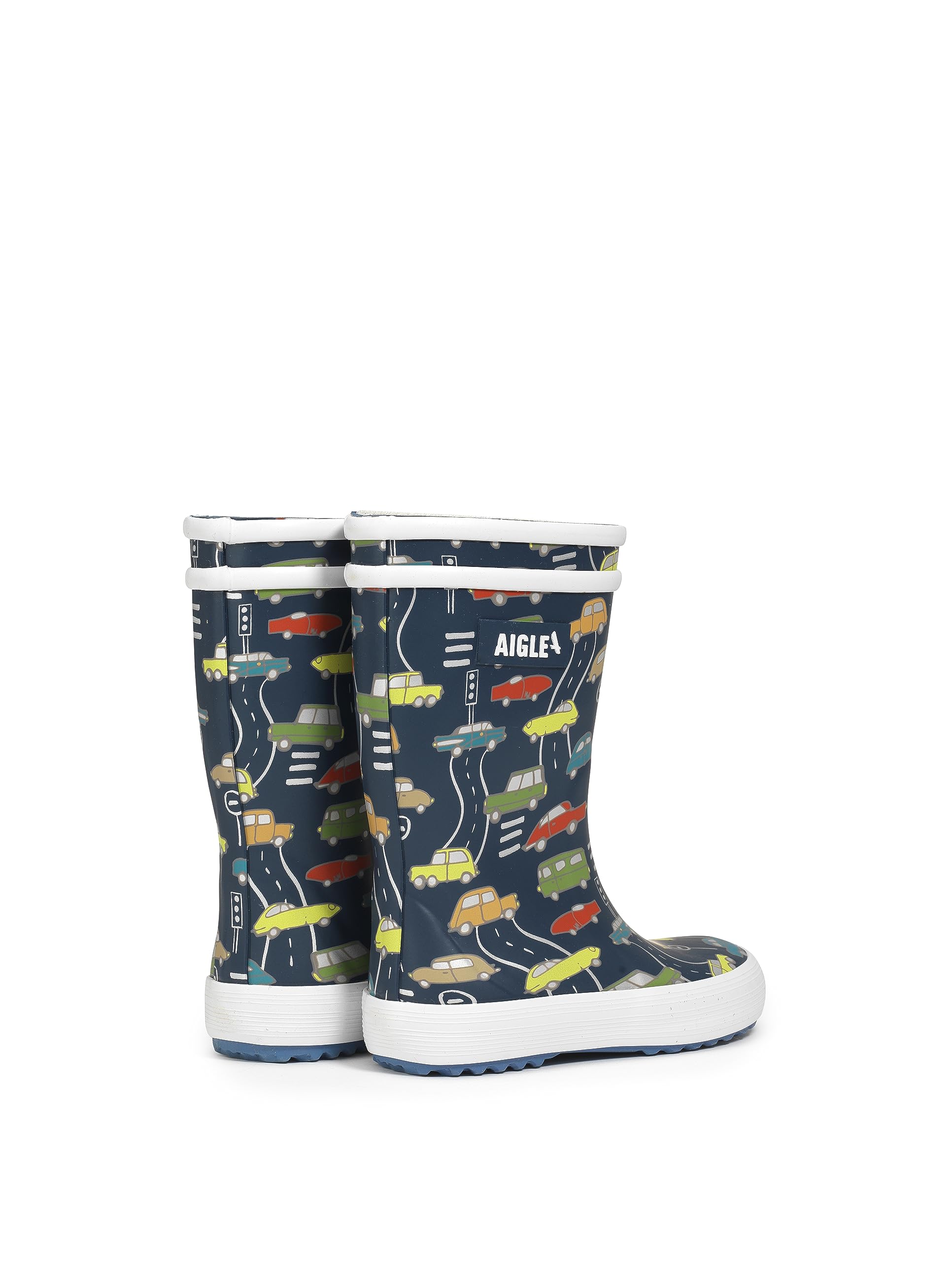 Aigle LOLLY POP PLAY2 Bottes imperméables Imprimé pour Enfant | Tige souple et confortable, doublure résistante | Bande réfléchissante sur le talon |Semelle adhérente - 3