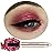 Rose Red Eyeshadow Stick, Cream Smooth Glitter Eyeshadow Pencil Crayon, Hypoallergenic Waterproof Long Lasting Shimmer Eye Shadow Pen Multi-Dimensional Highlighter Stick Eye Liner(Rose Red 06)