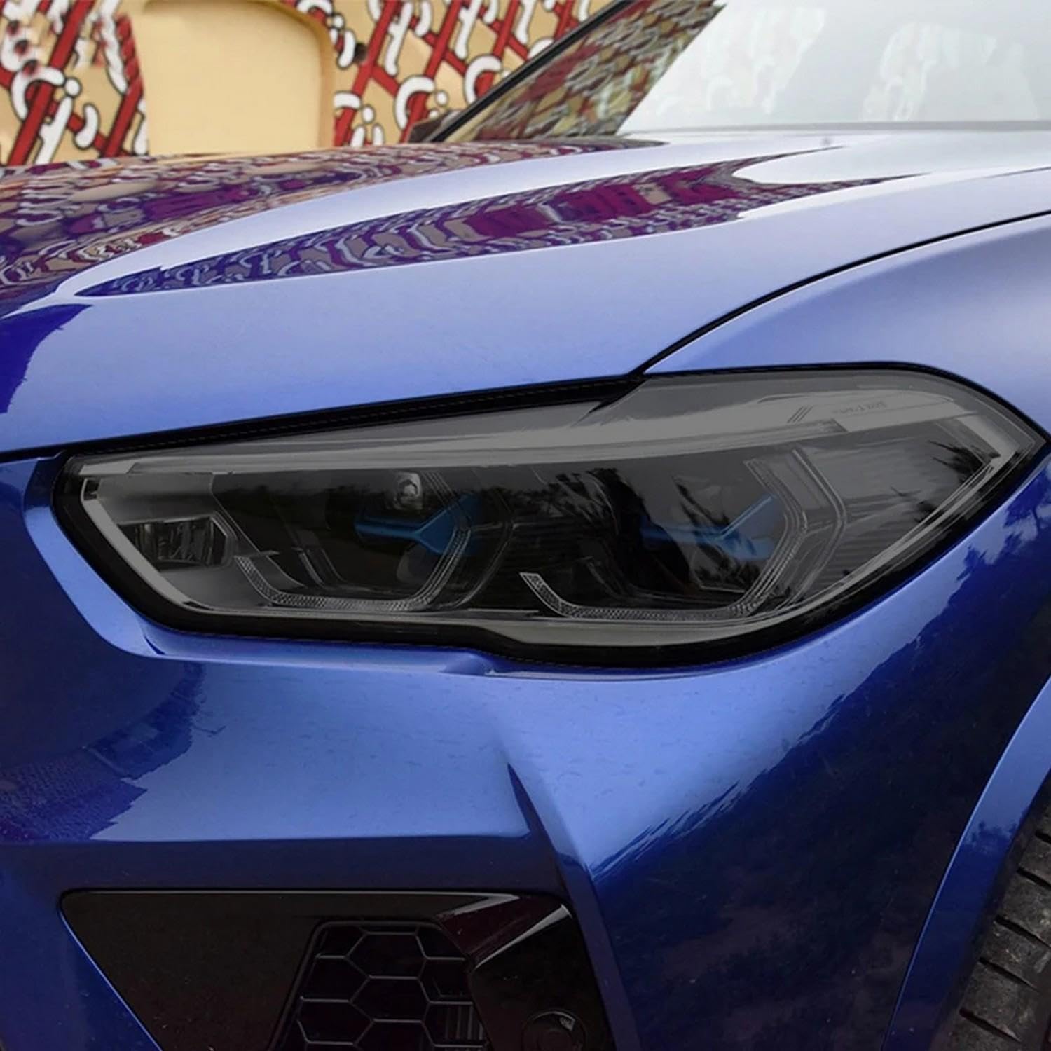 Car Headlight Protective Film Protection Transparent TPU Sticker Accessories， for BMW X5 G05 F15 M F85 2019 Accessories