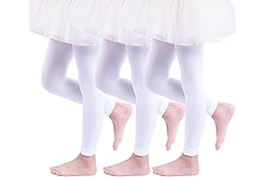 Magnificent Three-Pack Microfiber Girl's Tights