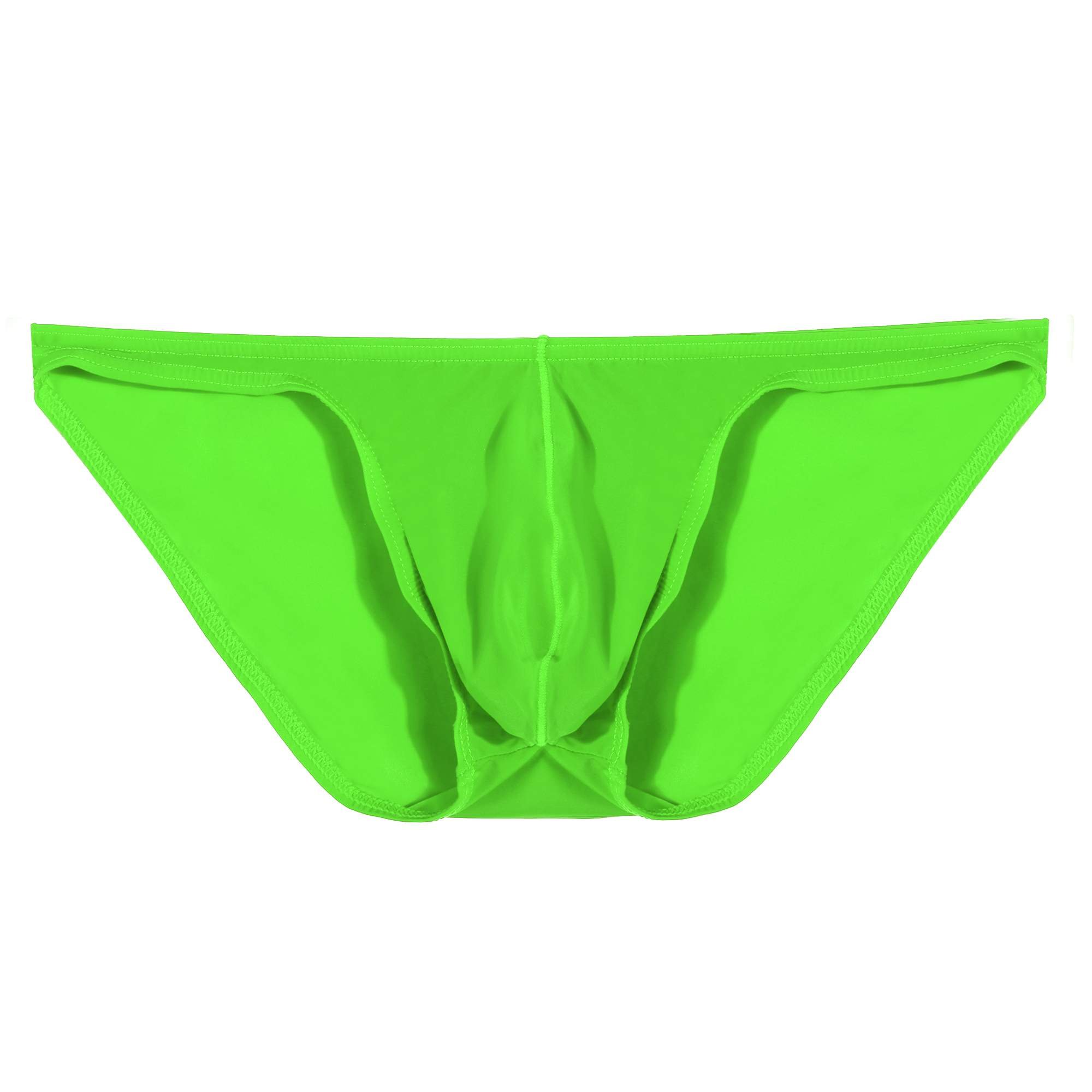 Avidlove Men Brief Breathable Ice Silk Triangle Underpants Solid Boxers Bikinis