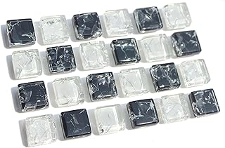 24 Pcs Refrigerator Magnets, Cute Fridge Magnets, Strong Magnets for Fridge, Whiteboard, Kitchen, Office, and School (Black and White)