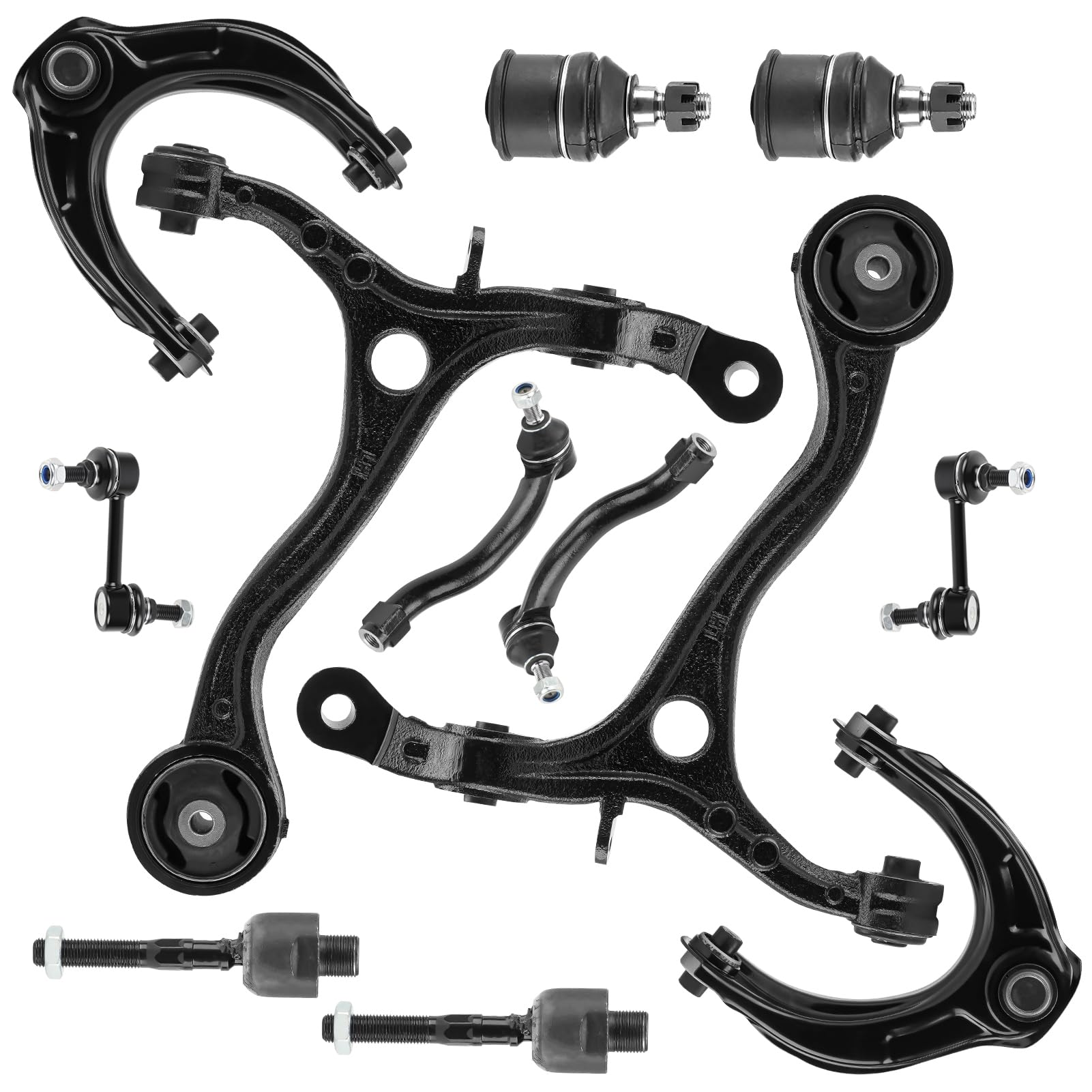 View 1 of **MISSING 2 PIECES** Aeagle 12-Piece Suspension Control Arm Kit for Honda Accord 2008-2012