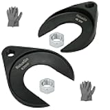 Inner CV Axle Removal Tool 48mm 63mm with Nut, Front Wheel Drive Axle Pulley Attachment, Fits Slide Hammers with 5/8