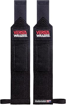 Versa Wrapps for Powerlifters, Bodybuilders, and All Athletes, Complement to Our Lifting Grips, Made in the USA