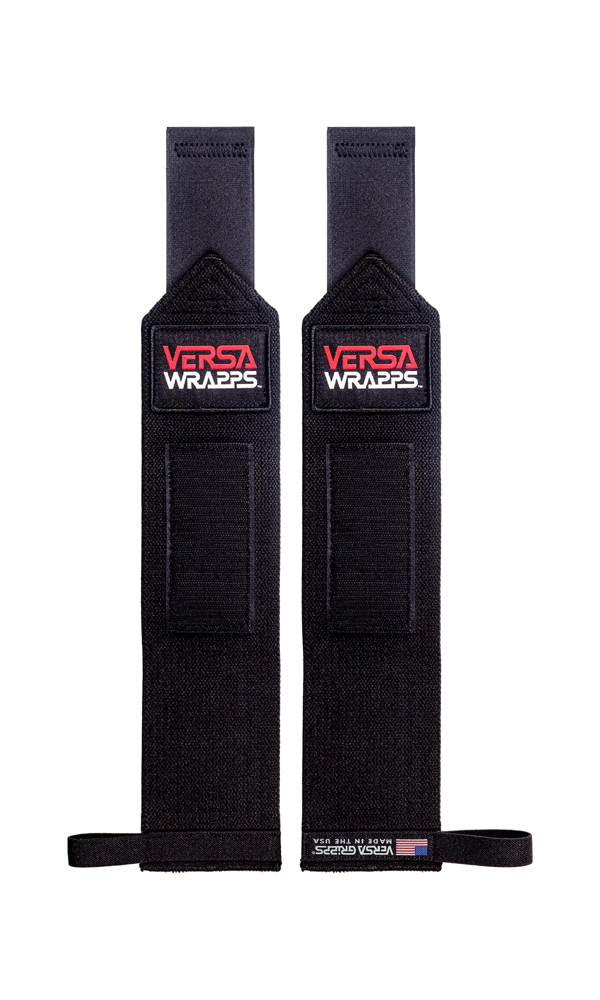 Versa Wrapps for Powerlifters, Bodybuilders, and All Athletes, Complement to Our Lifting Grips, Made in the USA, 12" In