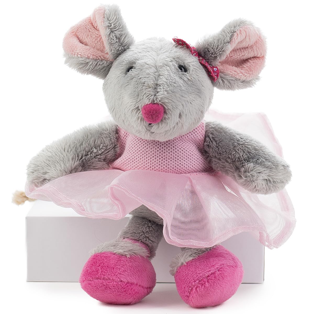 Schaffer 5650 Peluche ratón de Ballet 16 cm