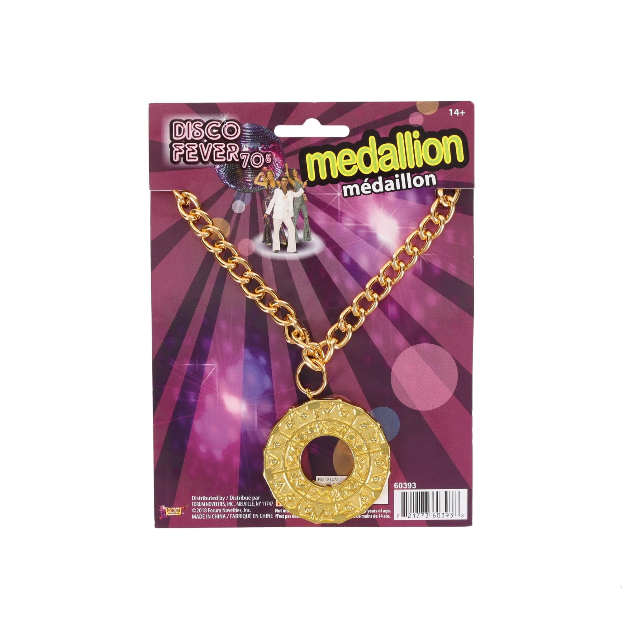 Forum Novelties 70s Disco Fever Medallion