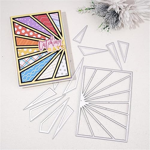 Miniatura 2 de Troqueles de corte Marco de fondo 3D Plantillas de metal Scrapbooking Herramientas DIY Craft Embossing Plantilla para tarjetas de papel scrapbooking
