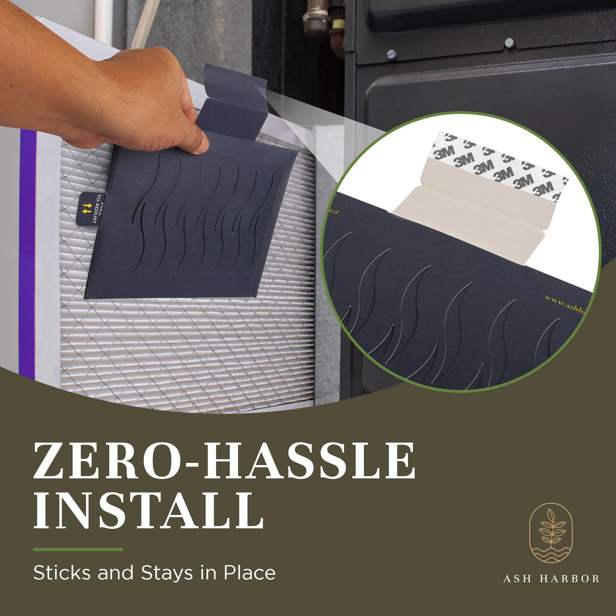 Paquete de 4 aromaterapia de hotel de lujo, filtro de bergamota, ambientador de aire fresco para todo el hogar para filtro, ambientador de ventilación HVAC para aire acondicionado del hogar,