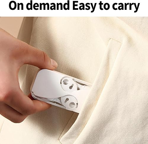 Automatic Dental Floss Dispenser - Portable Travel Organizer (Green)(Pink+pink+50pcs Floss)