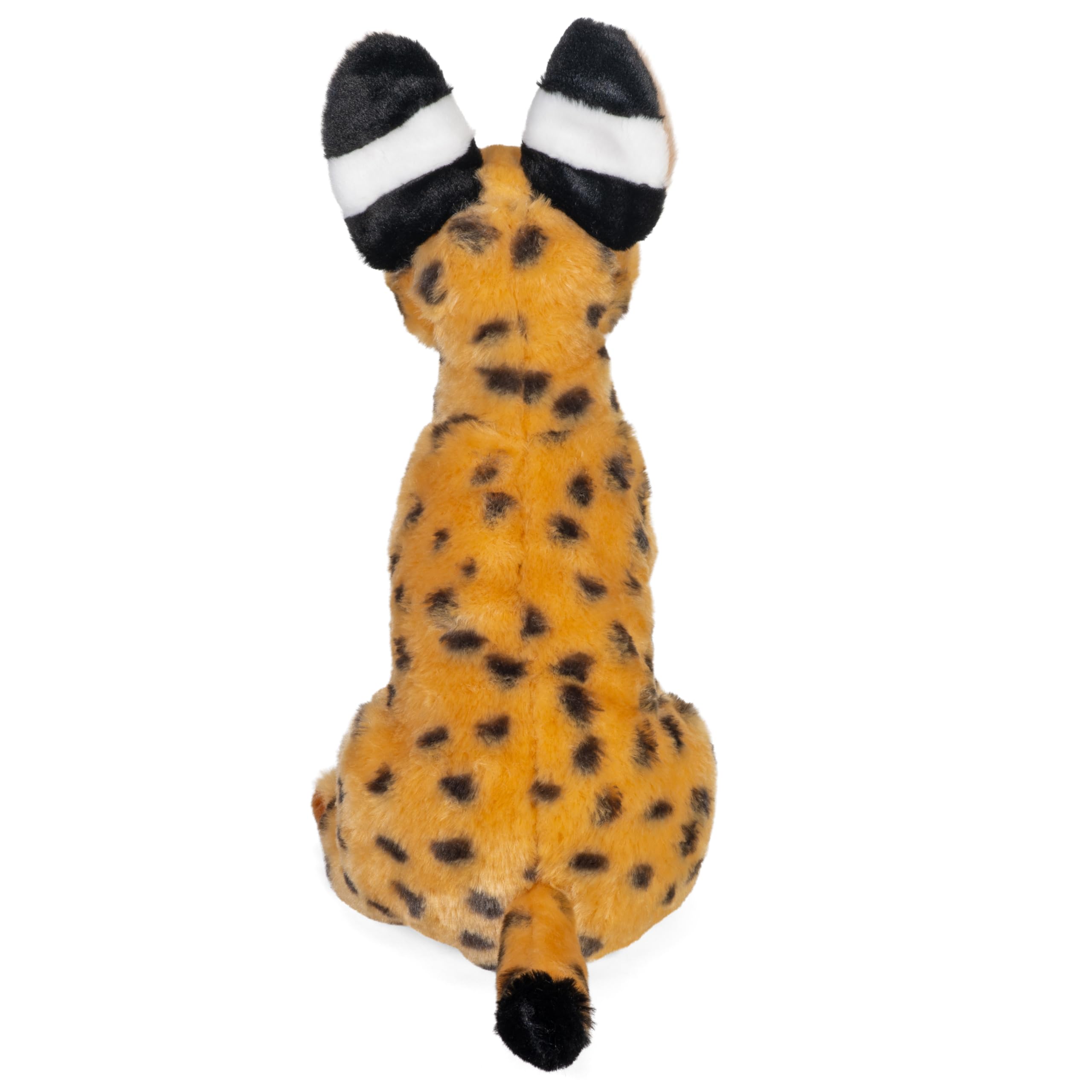Wild Republic Cuddlekins Eco Serval, animale di peluche, 30,5 cm, ecologico