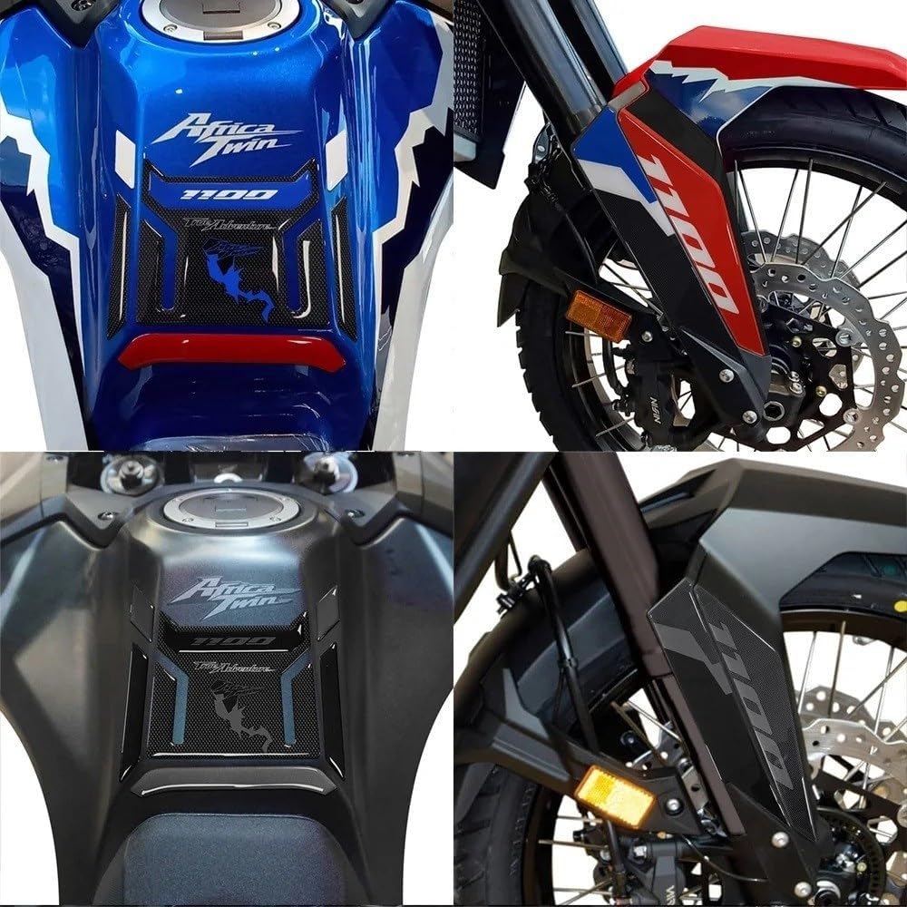 Tank Protection Sticker Motorcycle Accessories Sticker Protection Kit Fuel Tank Pad for CRF 1100L for Africa for Twin 2024