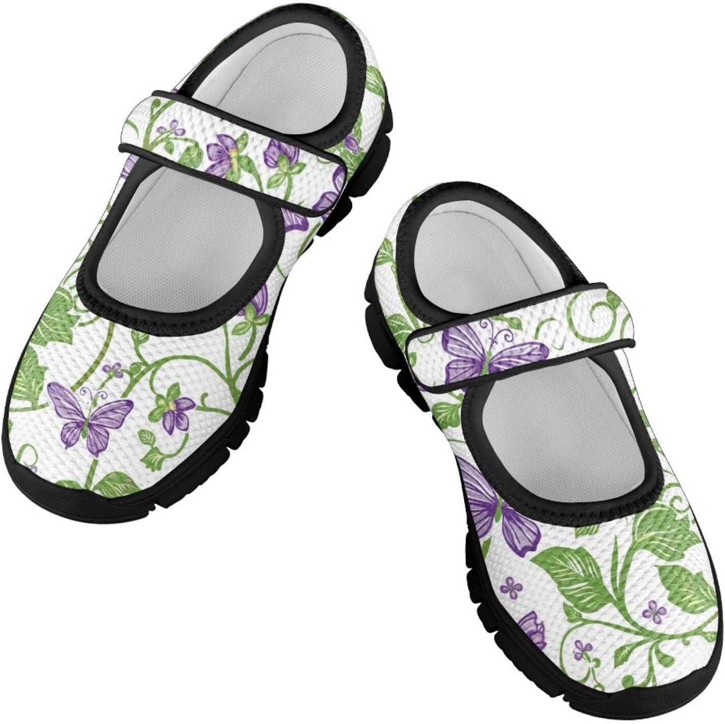 Shoes for Kids Girls with Hook Loop School Walking Shoes Slip-On Barefoot Cute Graphic Safe Walking Soft and Flexible Casual Daily Outdoor Footwear Sandals 2025