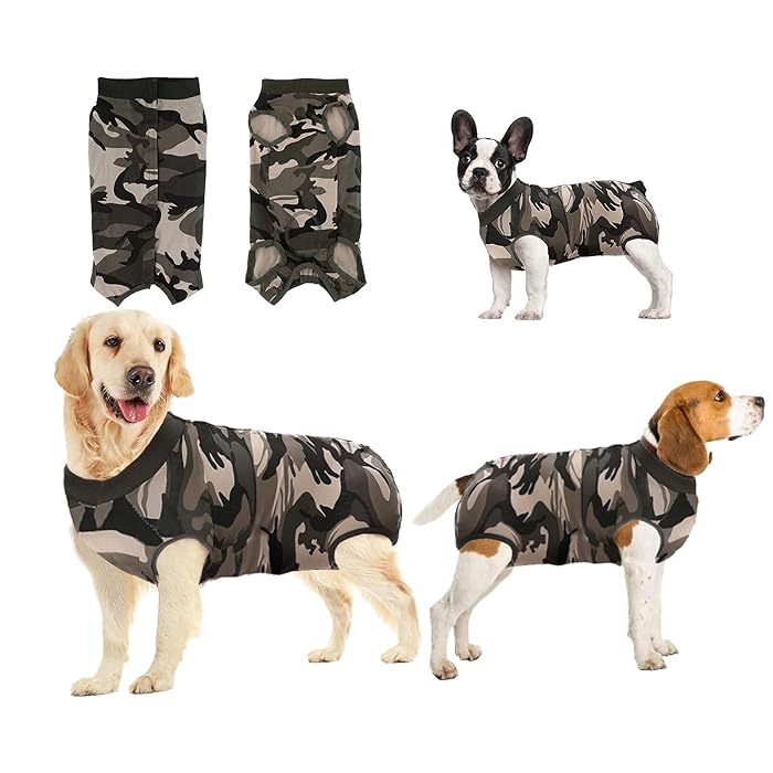 Buy oUUoNNo Recovery Suit for Dogs,Dog Surgical Recovery Suit for