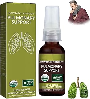 PURELung Herbal Respiratory Support Spray, Breathdetox Herbal Lung Cleansing Spray, Lung Detox Spray, Natural Herbal Lung Essence (Color : 1pcs)