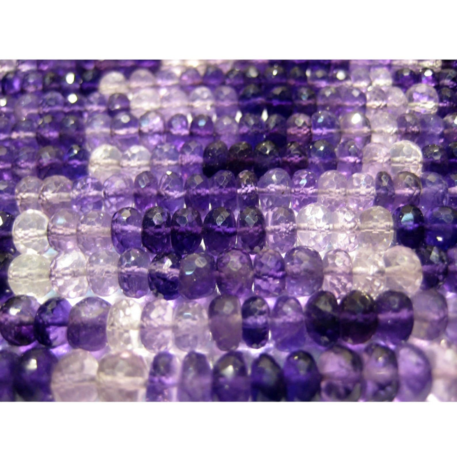 Améthyste violette perles de 8mm pour créer vos propres bracelets en minéraux