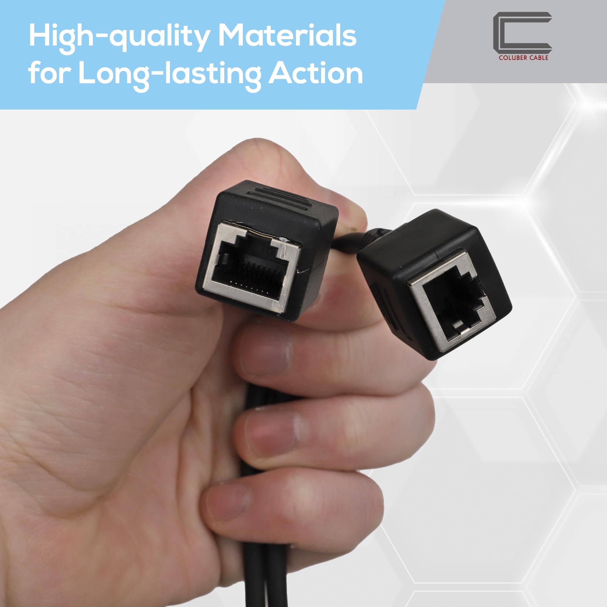 Lot De 2 Adaptateurs XLR (3/5 Broches) Vers RJ45 Femelle 110 Ohms, 30cm - Pour Câblage DMX, Audio (Cat5)